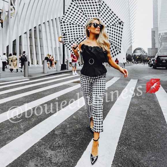 ZARA Flowy Off the Shoulder Belted Top - Picture 5 of 8